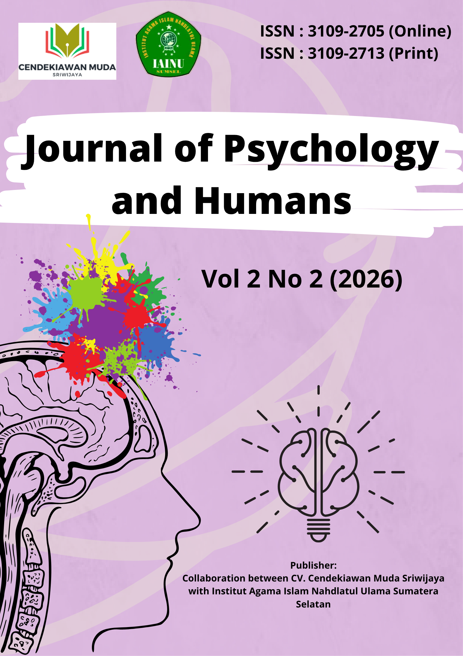 					View Vol. 2 No. 2 (2026): Journal of Psychology and Humans
				